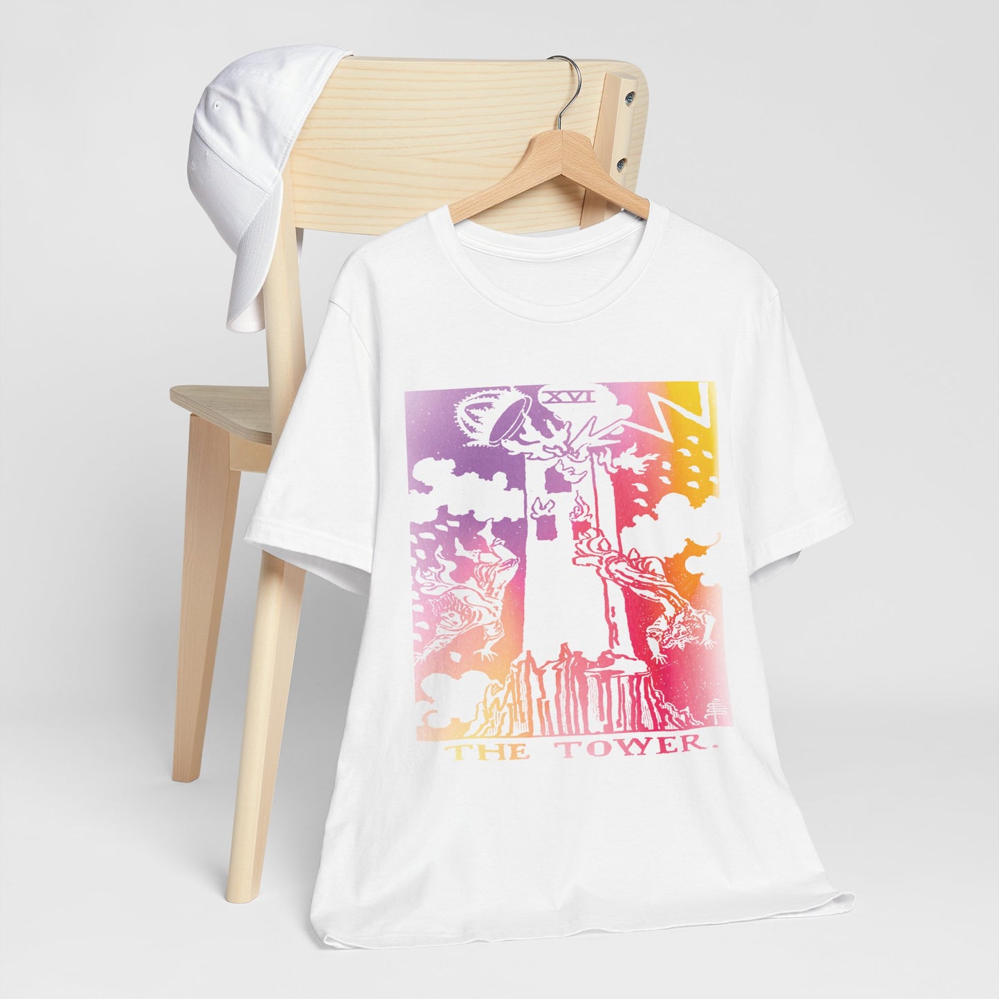 The Tower Tarot Card T-Shirt