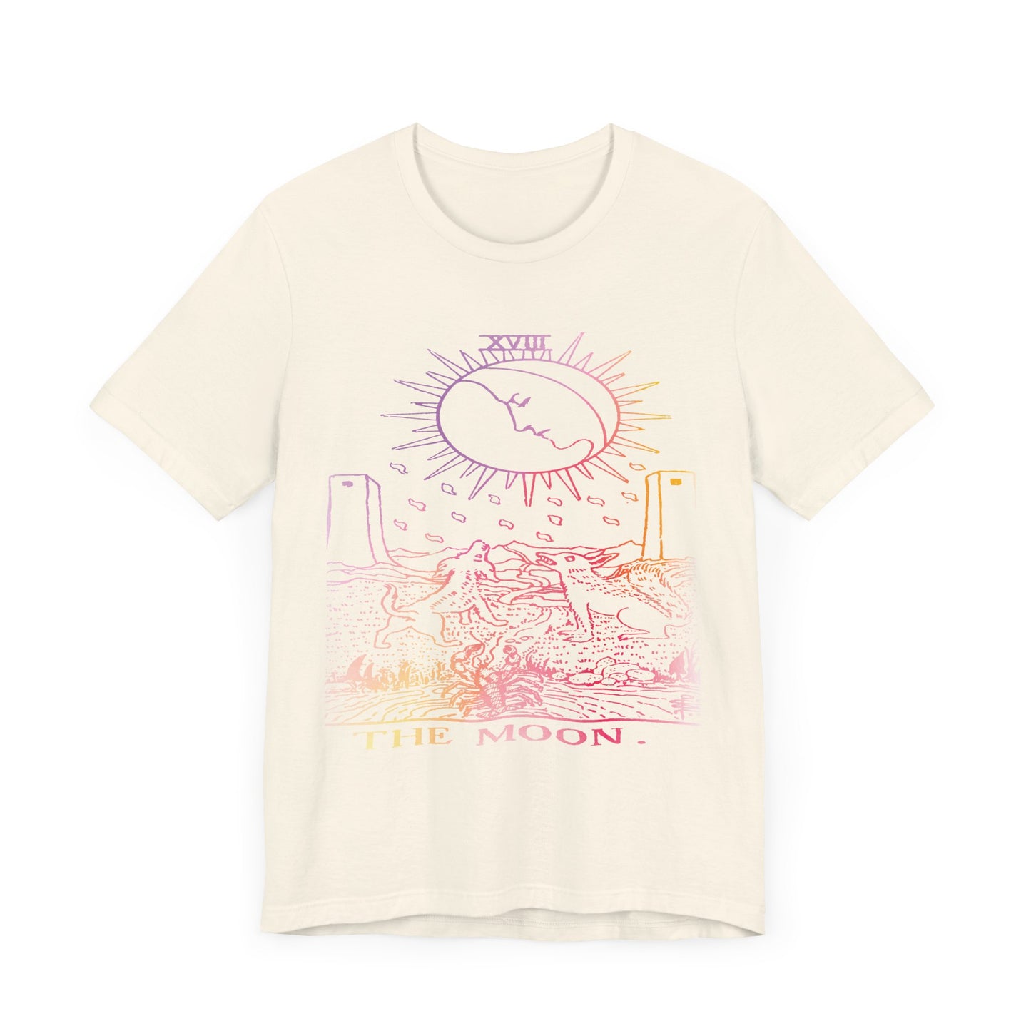 The Moon Tarot Card T-Shirt