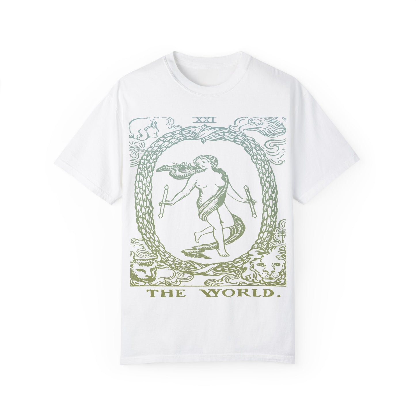 The World Tarot Card T-Shirt