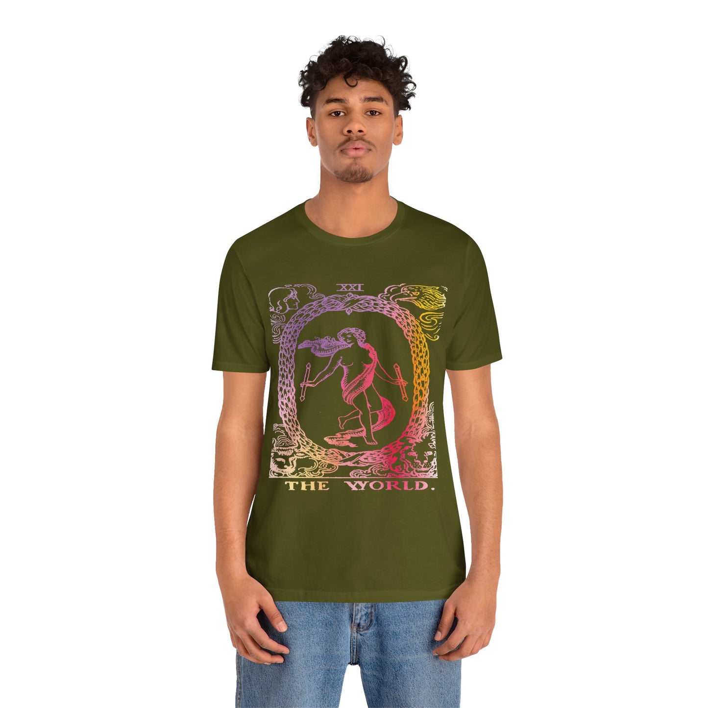 The World Tarot Card T-Shirt