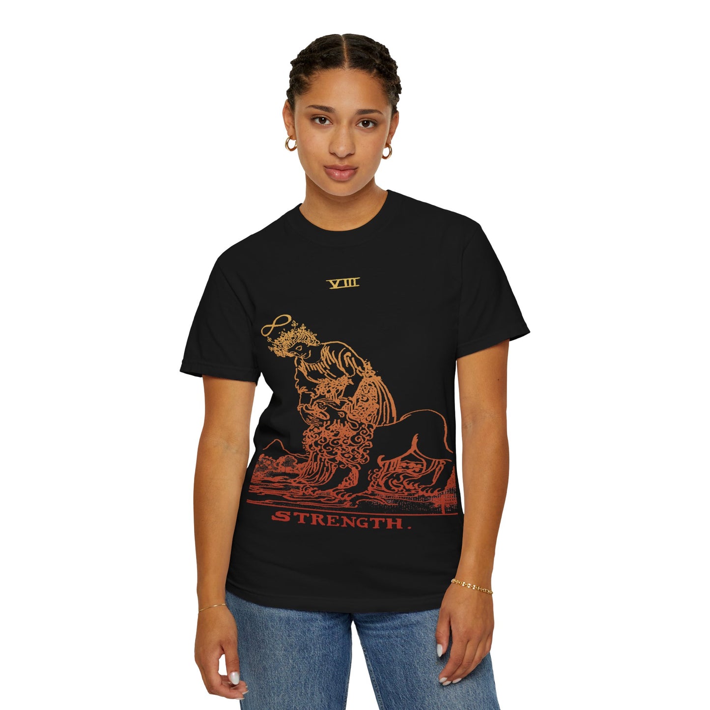 Strength Tarot Card T-Shirt