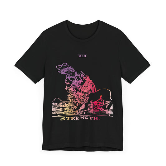 Strength Tarot Card T-Shirt