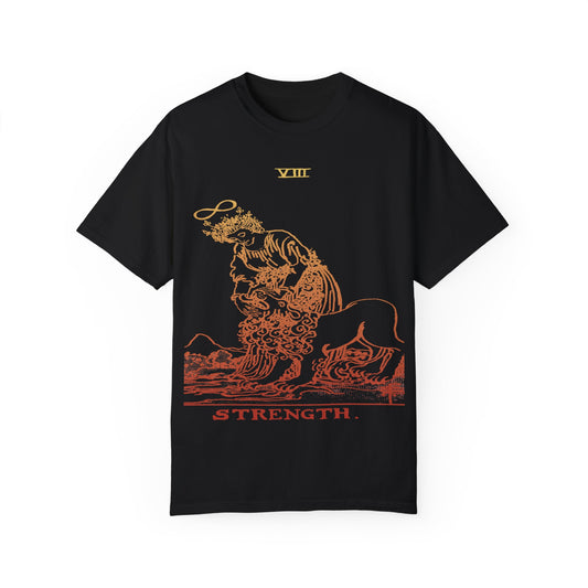 Strength Tarot Card T-Shirt