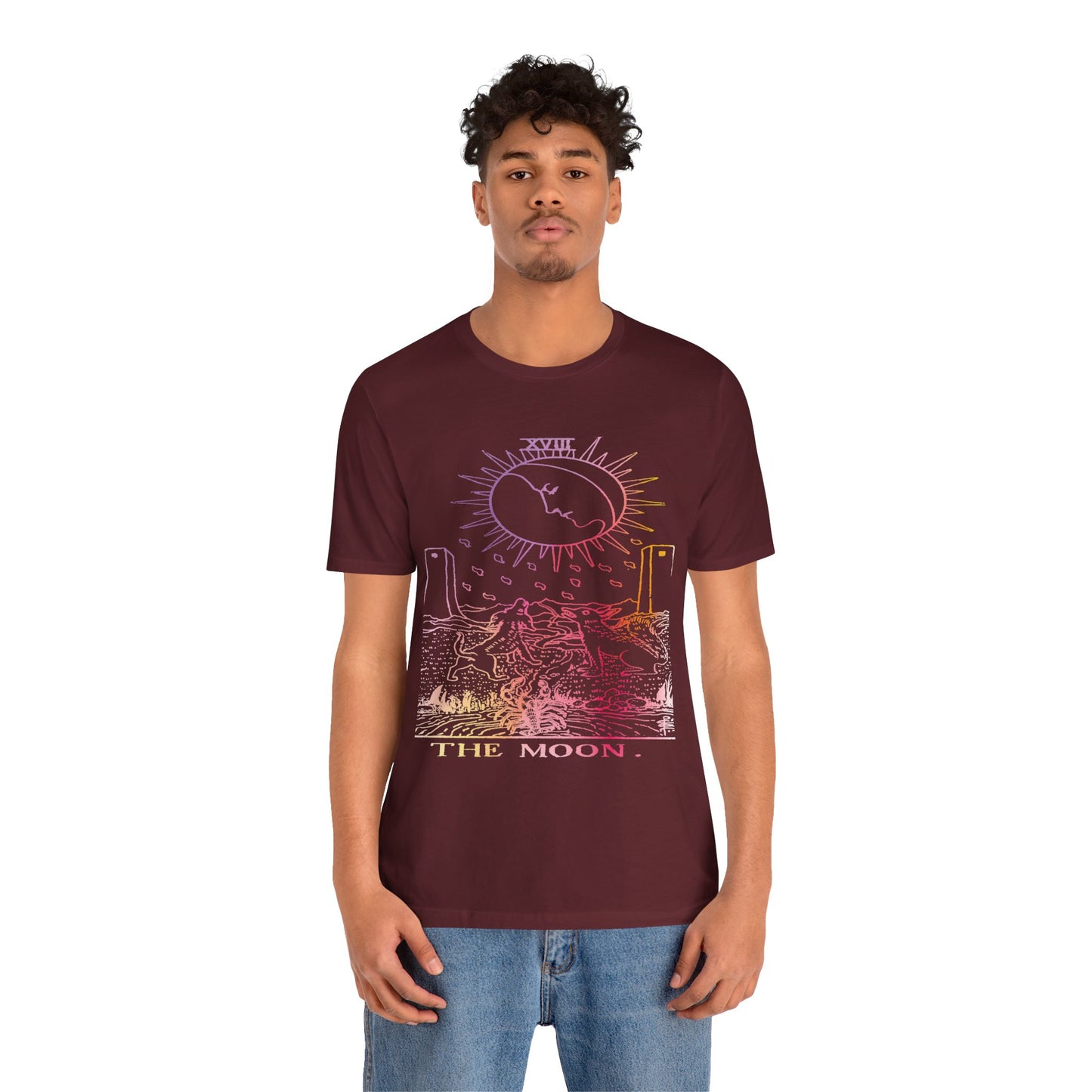 The Moon Tarot Card T-Shirt