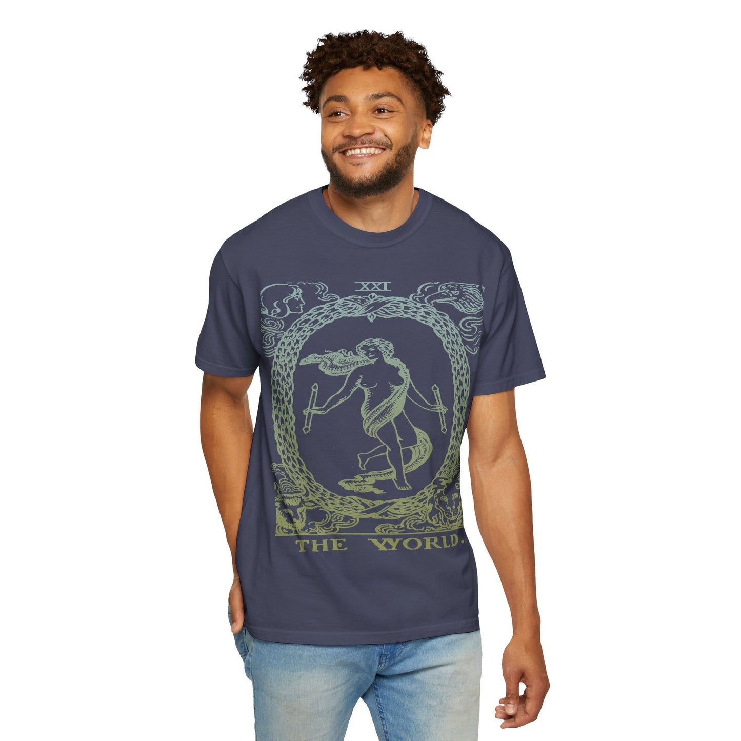 The World Tarot Card T-Shirt