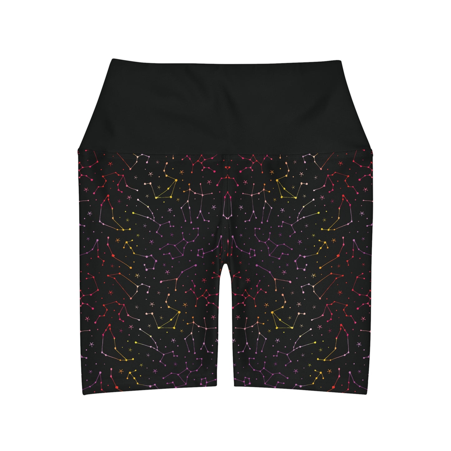 Zodiac High Waisted Yoga Shorts