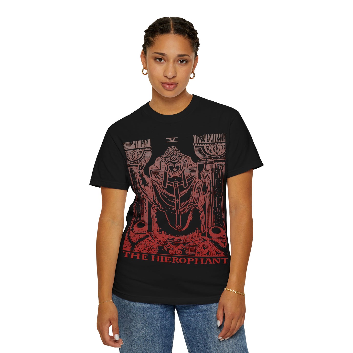 The Hierophant Tarot Card T-Shirt