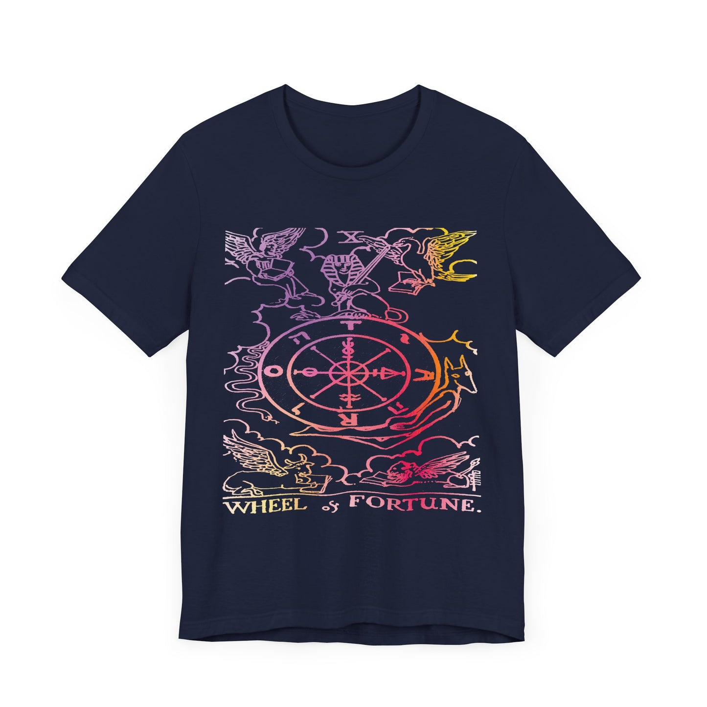 Wheel of Fortune Tarot Card T-Shirt