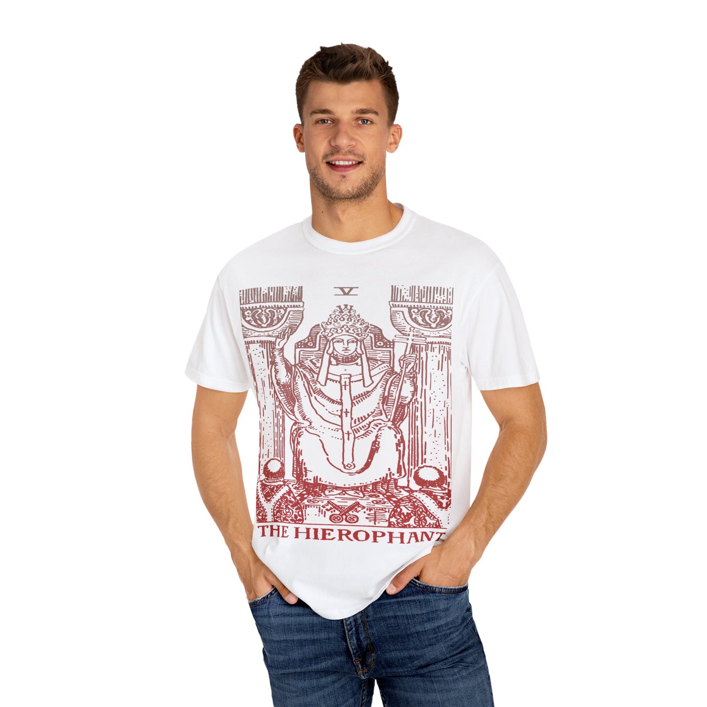 The Hierophant Tarot Card T-Shirt