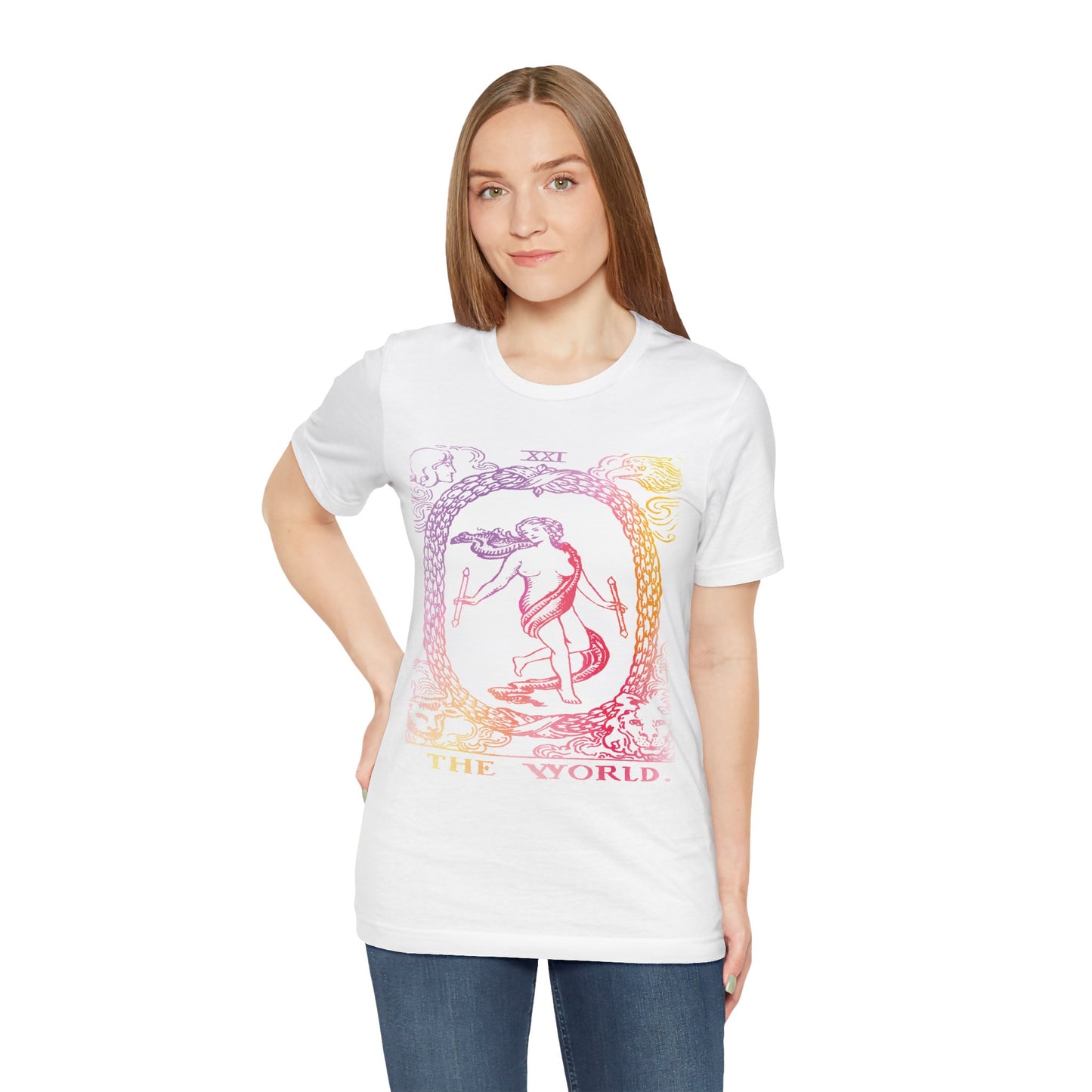 The World Tarot Card T-Shirt