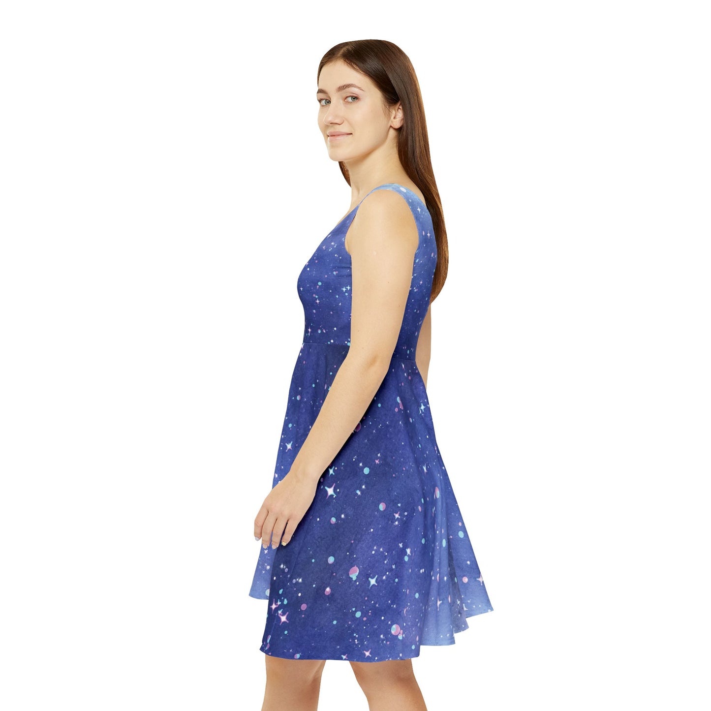 Starry Night Sky Skater Dress