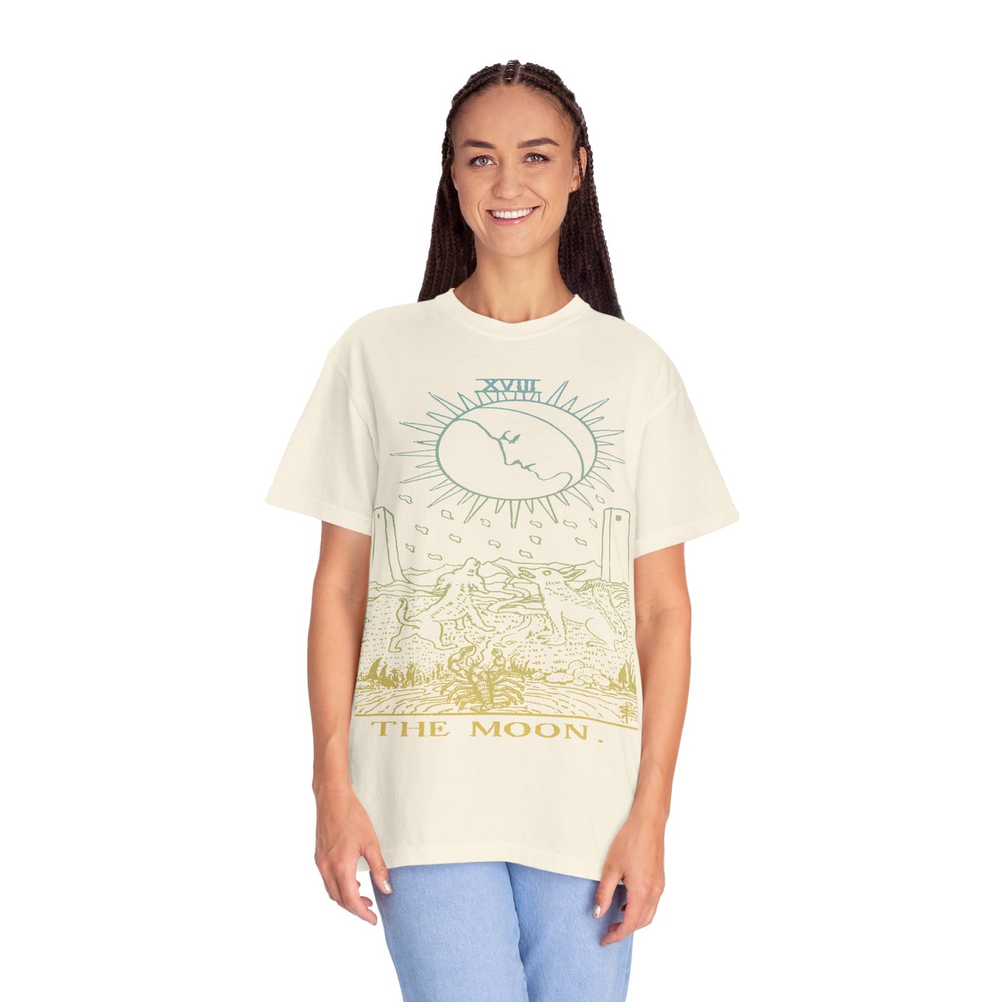 The Moon Tarot Card T-Shirt