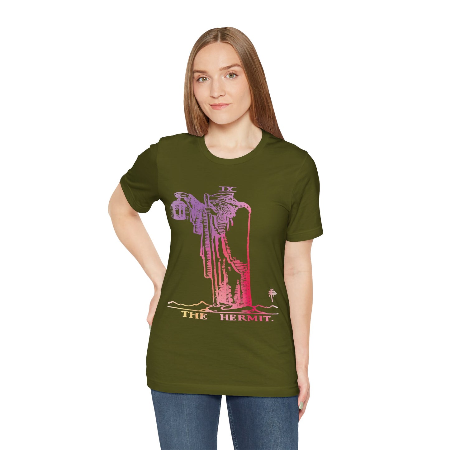 The Hermit Tarot Card T-Shirt