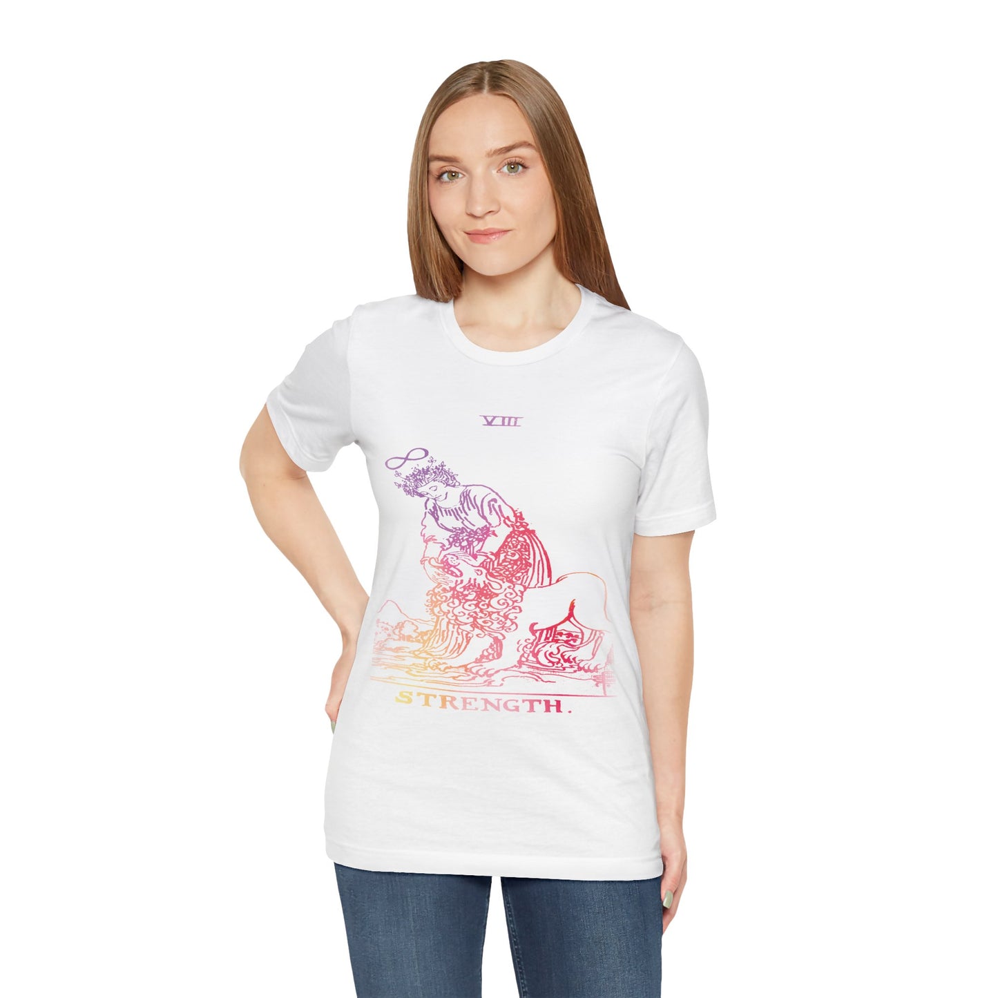 Strength Tarot Card T-Shirt