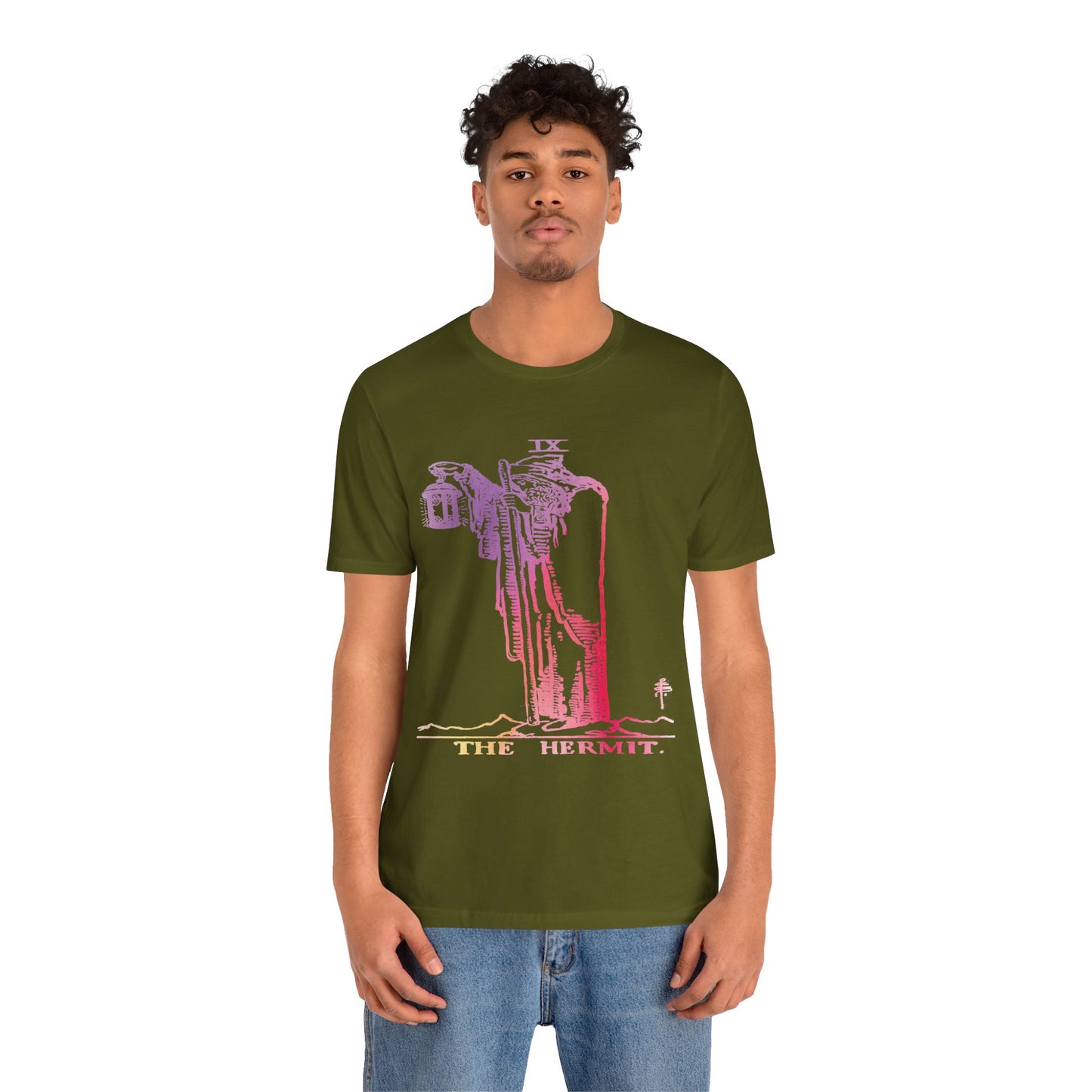 The Hermit Tarot Card T-Shirt