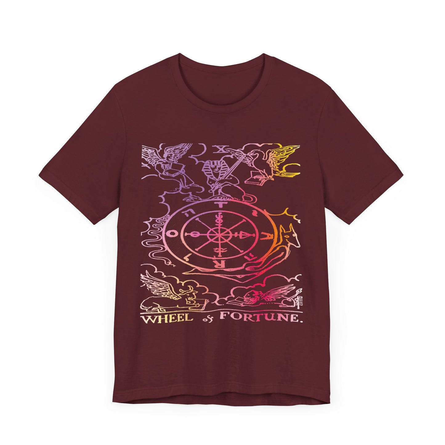 Wheel of Fortune Tarot Card T-Shirt