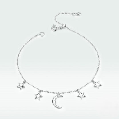 Celestial Charm Bracelet Sterling Silver