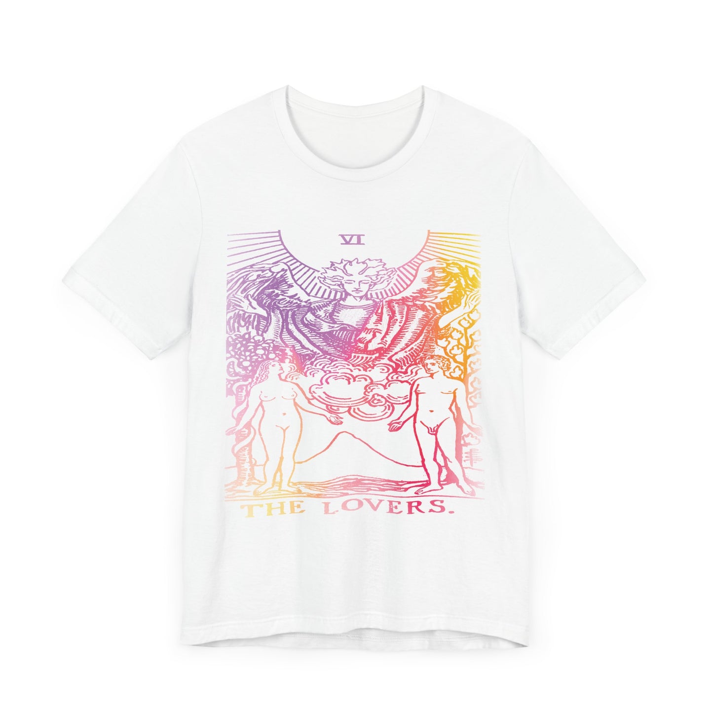 The Lovers Tarot Card T-Shirt