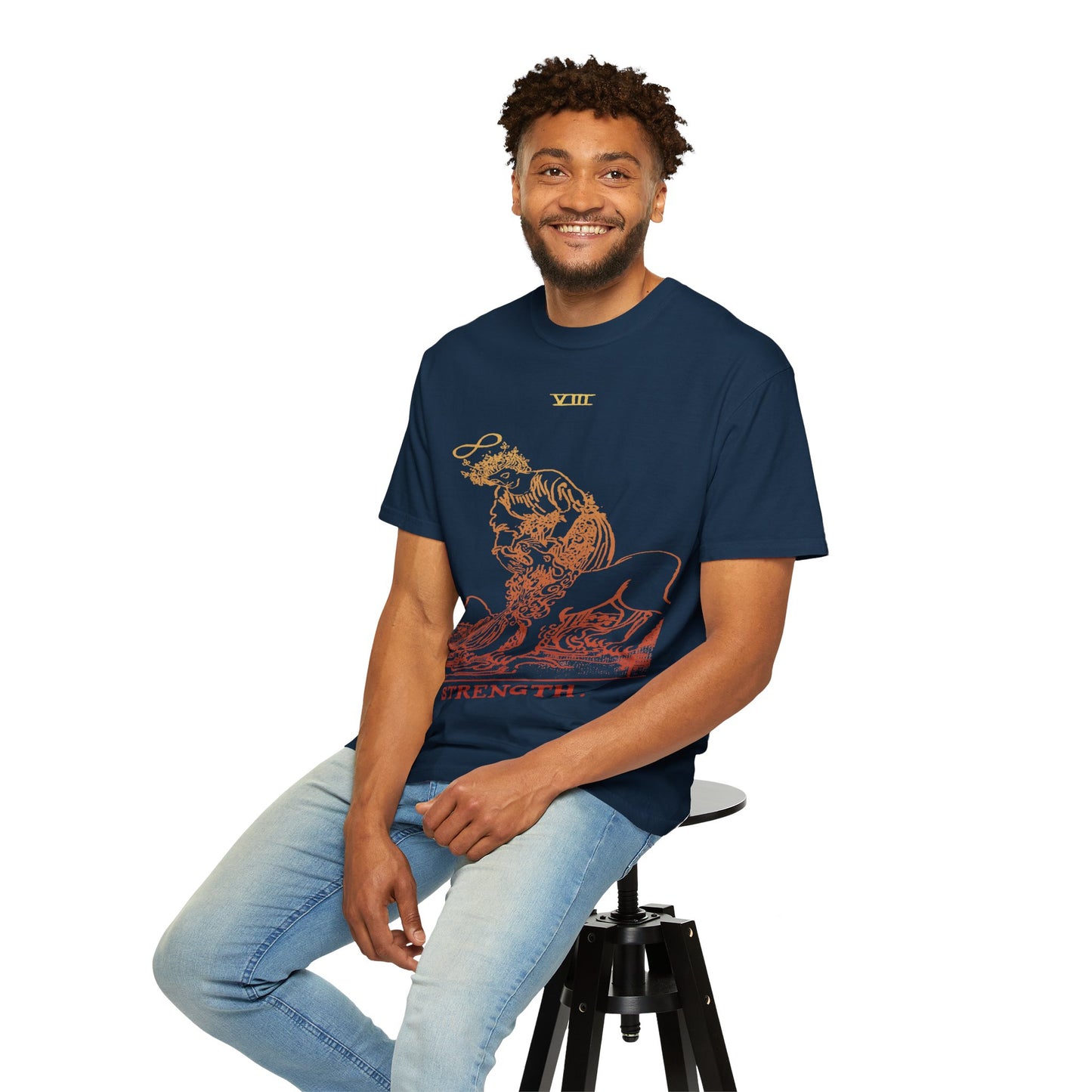 Strength Tarot Card T-Shirt