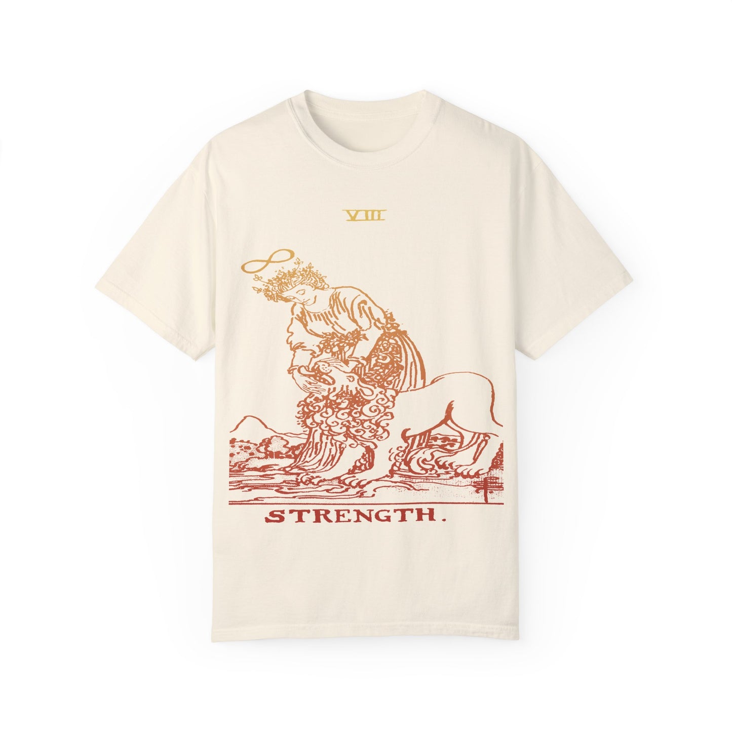 Strength Tarot Card T-Shirt