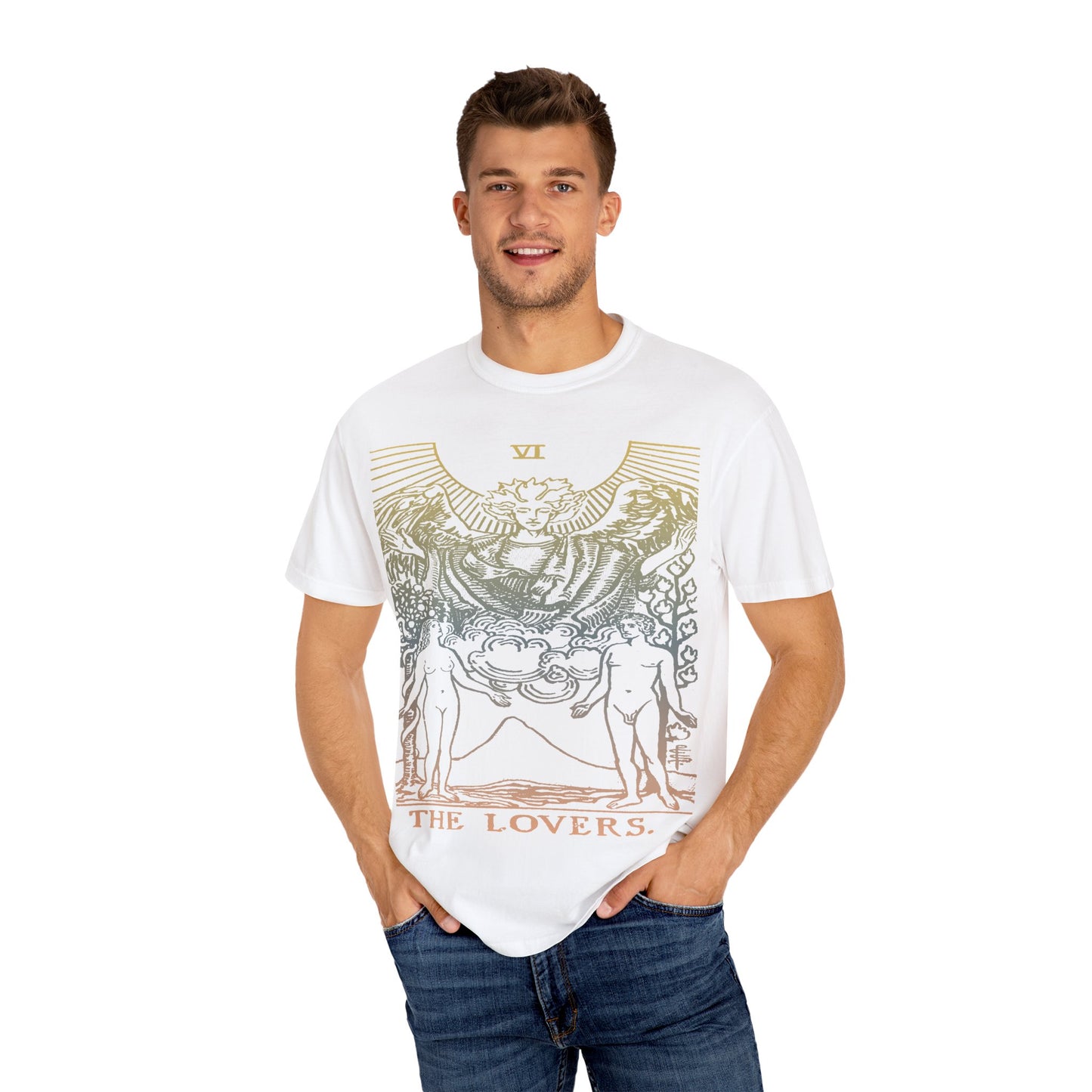 The Lovers Tarot Card T-Shirt