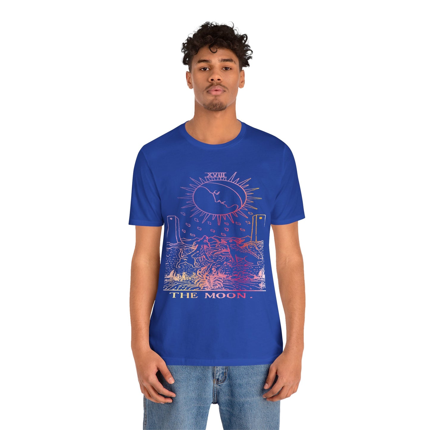 The Moon Tarot Card T-Shirt