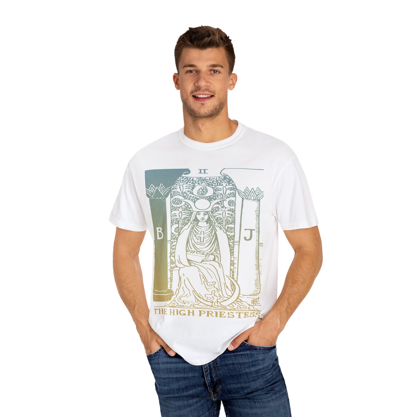 The High Priestess Tarot Card T-Shirt