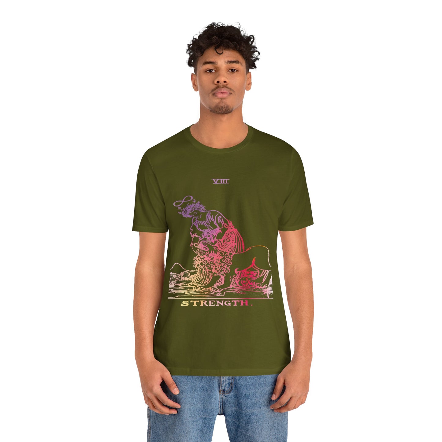 Strength Tarot Card T-Shirt