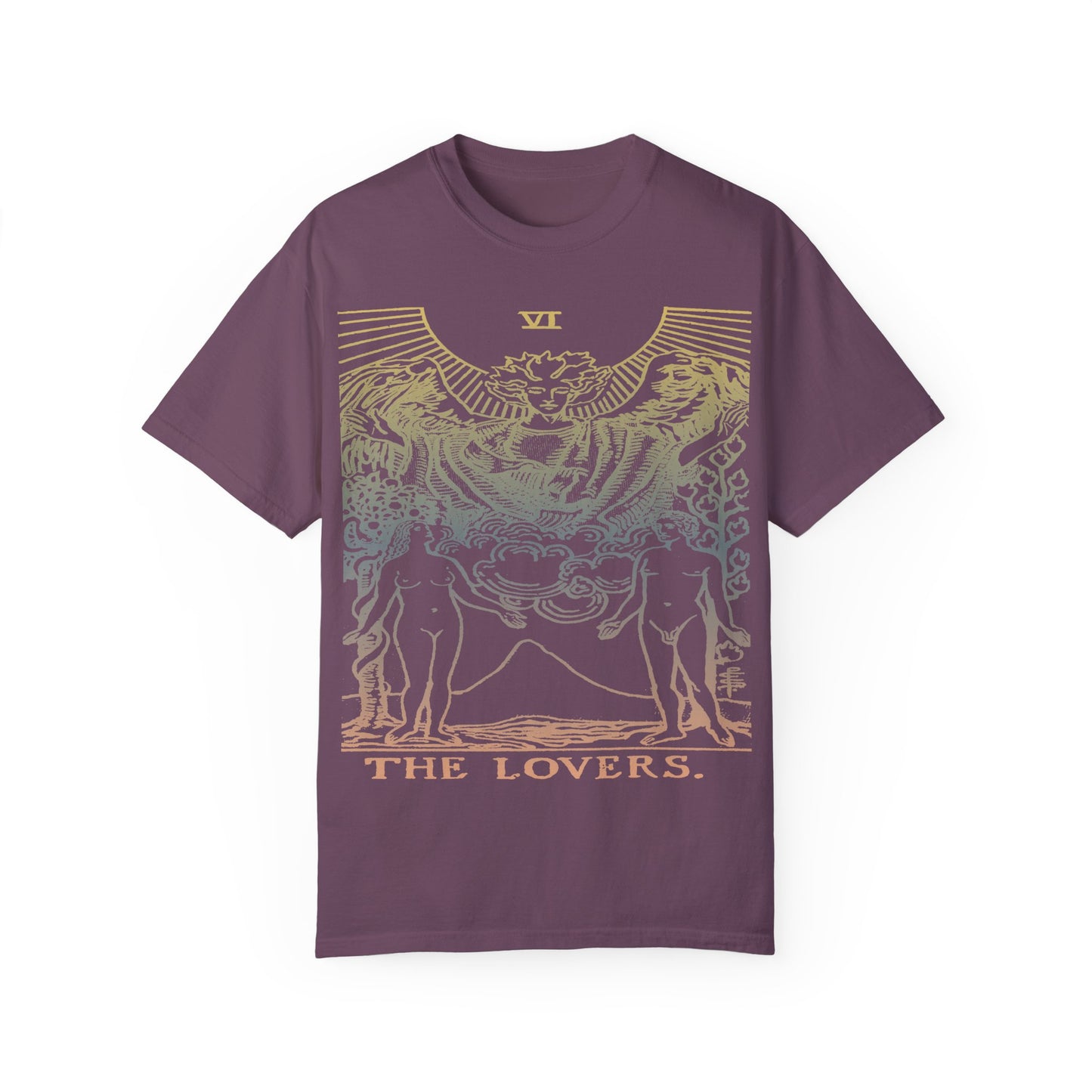 The Lovers Tarot Card T-Shirt