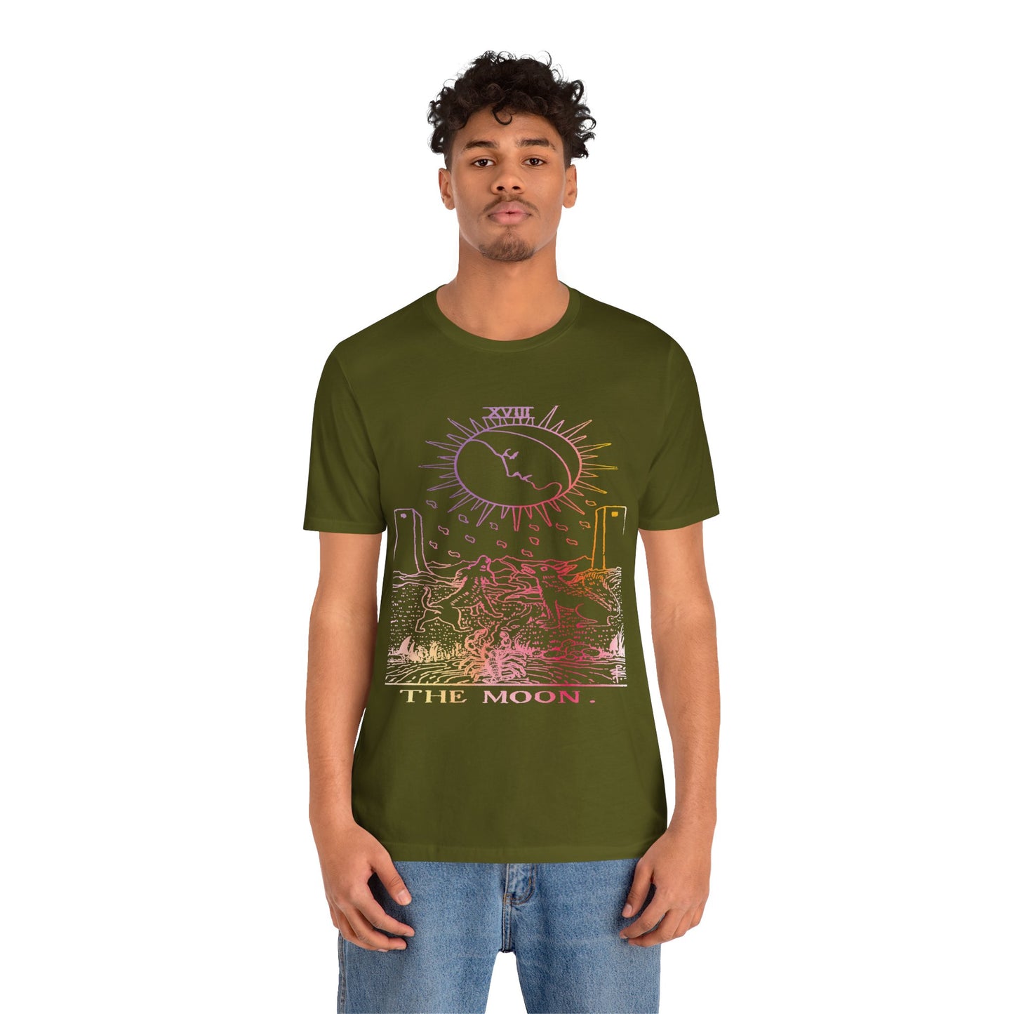 The Moon Tarot Card T-Shirt