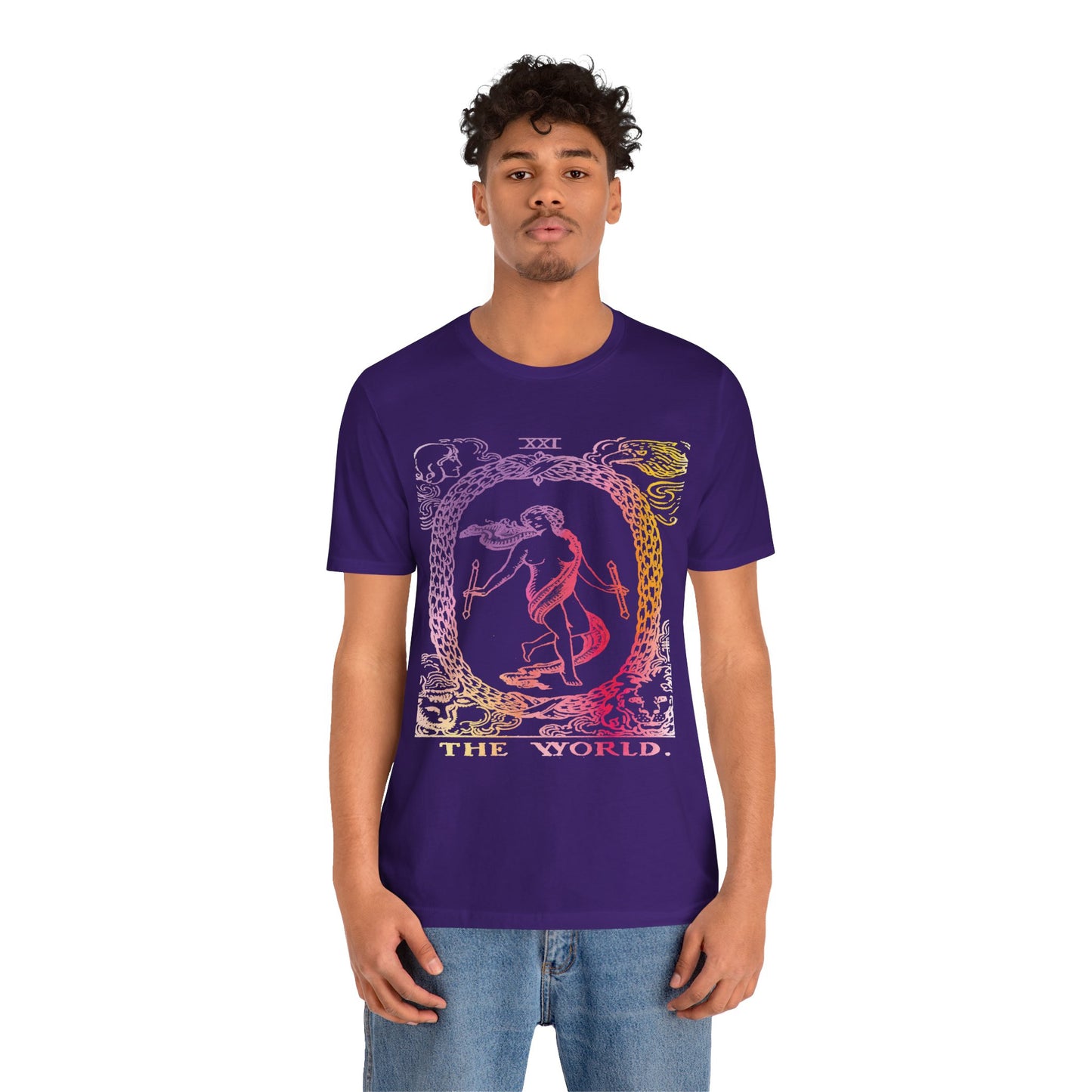 The World Tarot Card T-Shirt