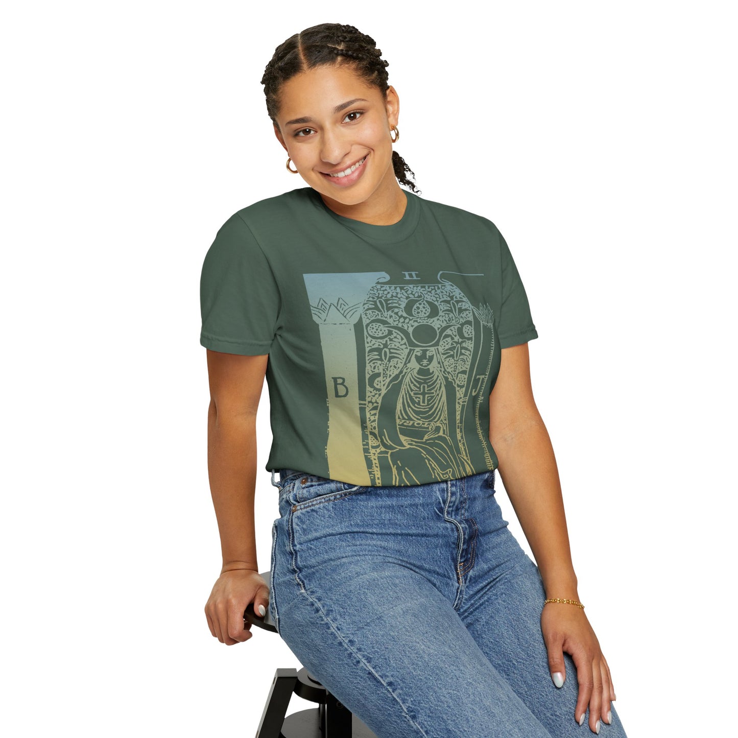 The High Priestess Tarot Card T-Shirt