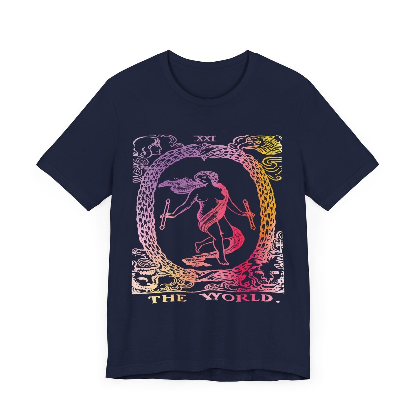 The World Tarot Card T-Shirt