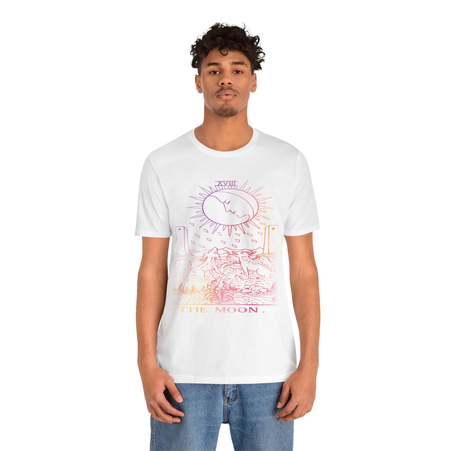 The Moon Tarot Card T-Shirt