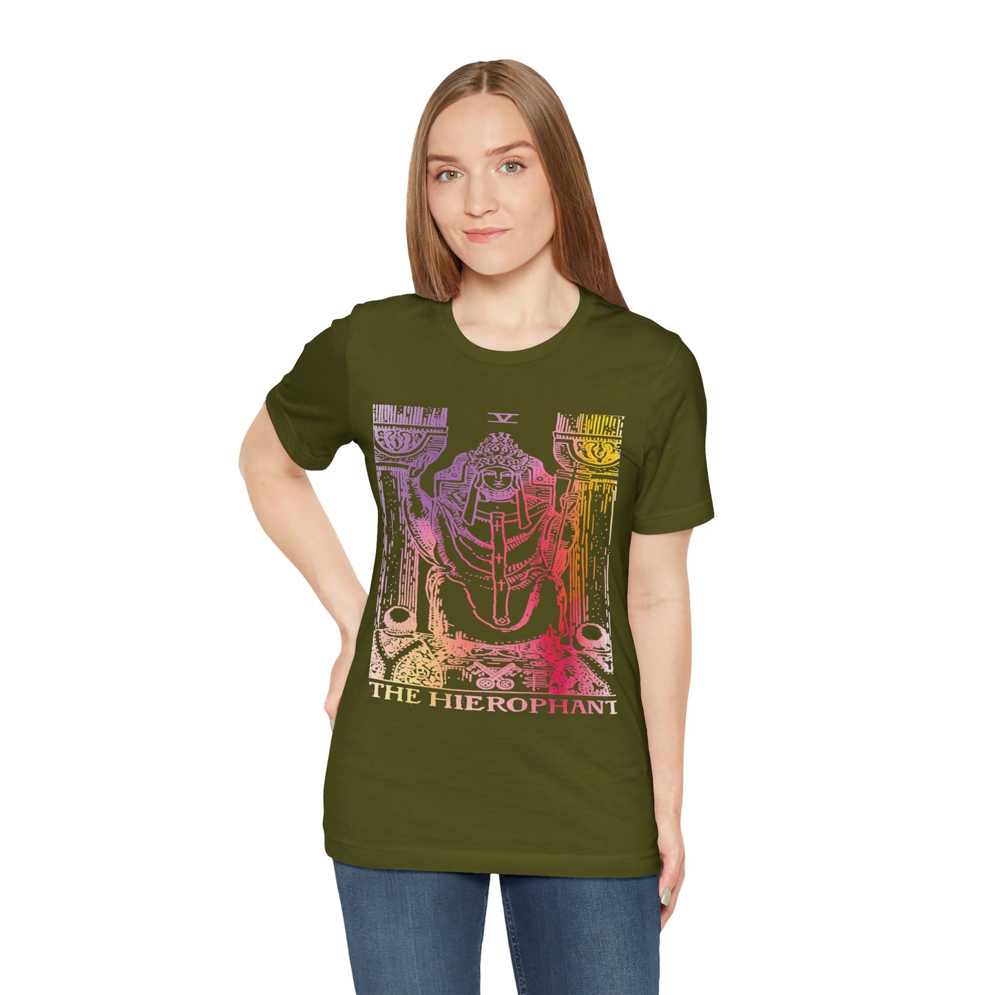 The Hierophant Tarot Card T-Shirt