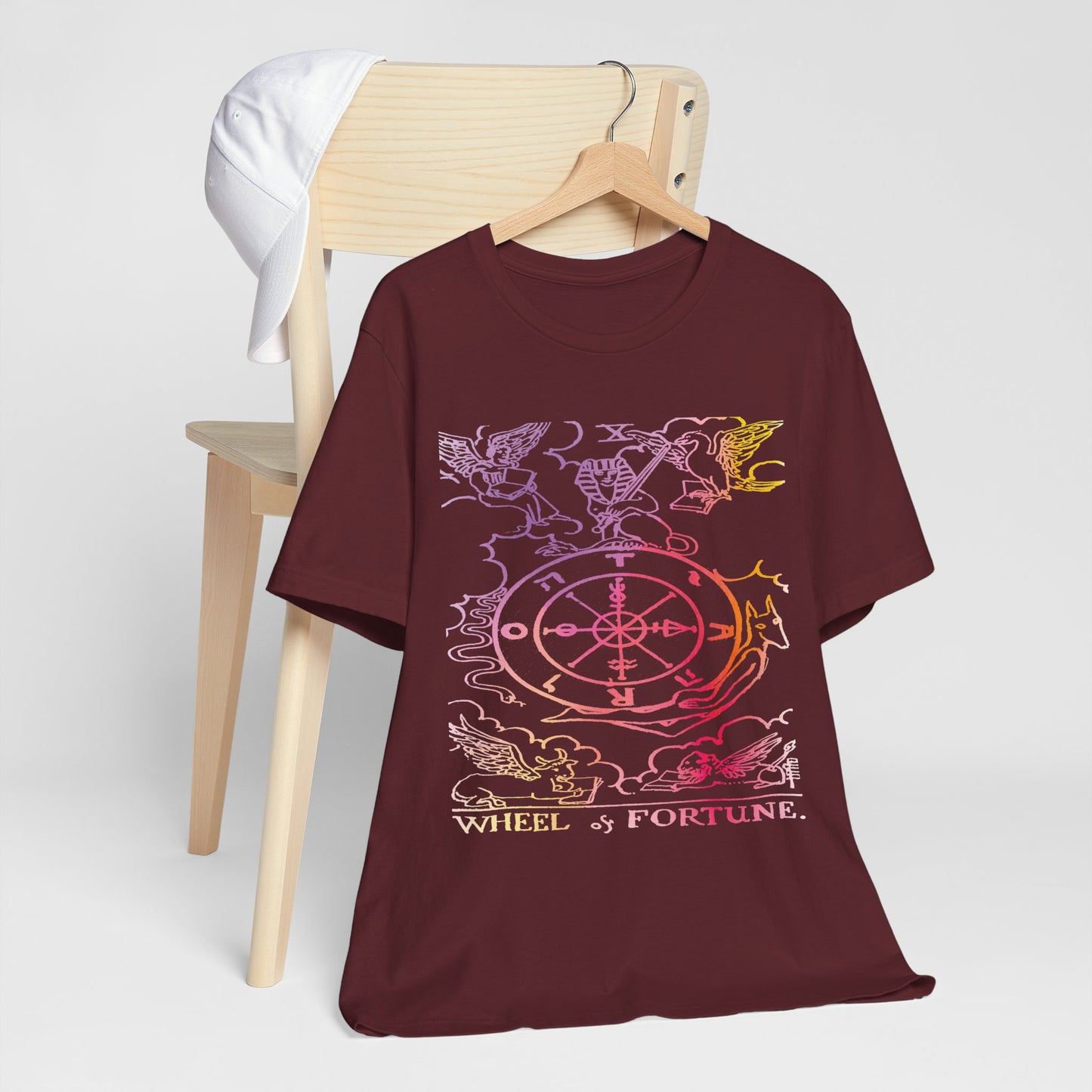 Wheel of Fortune Tarot Card T-Shirt