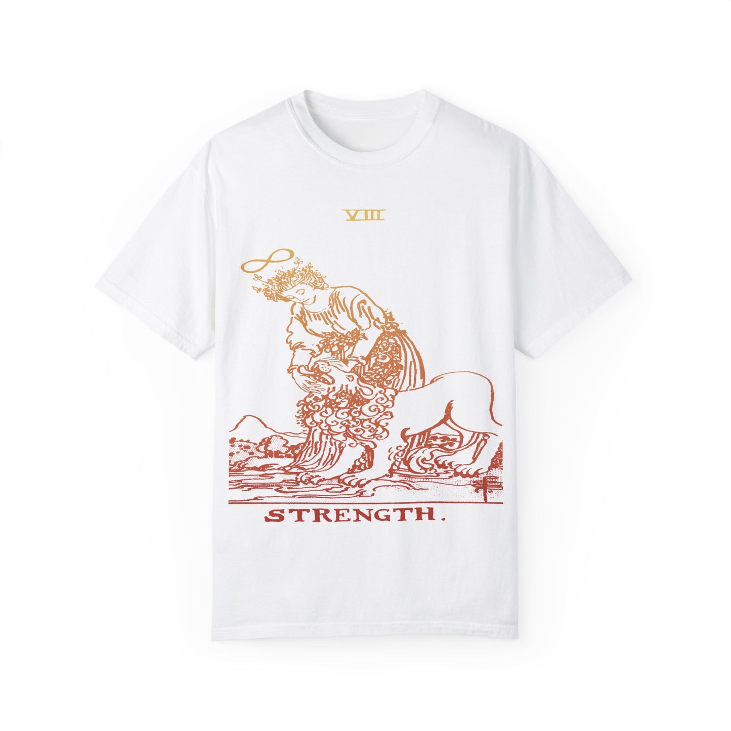 Strength Tarot Card T-Shirt