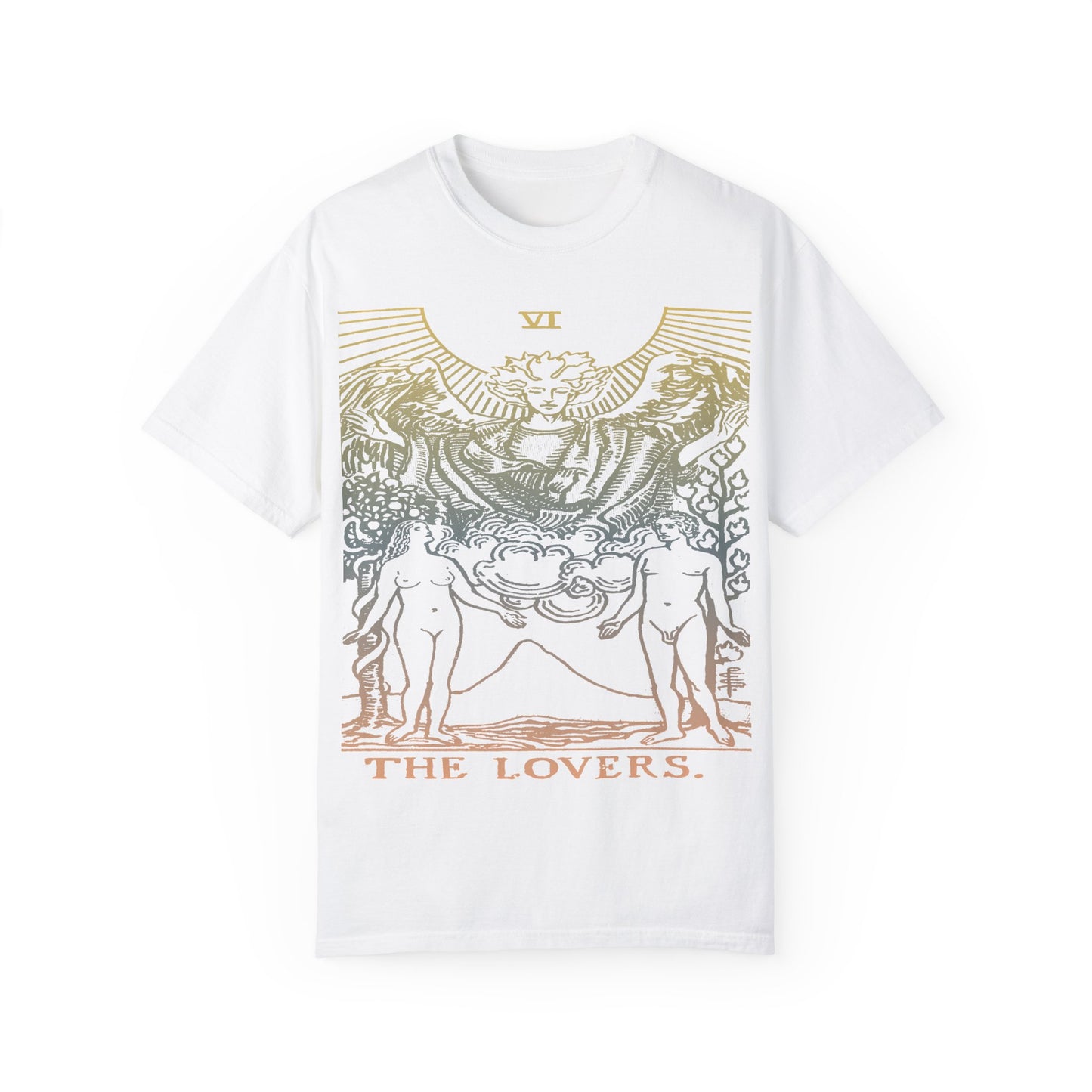 The Lovers Tarot Card T-Shirt