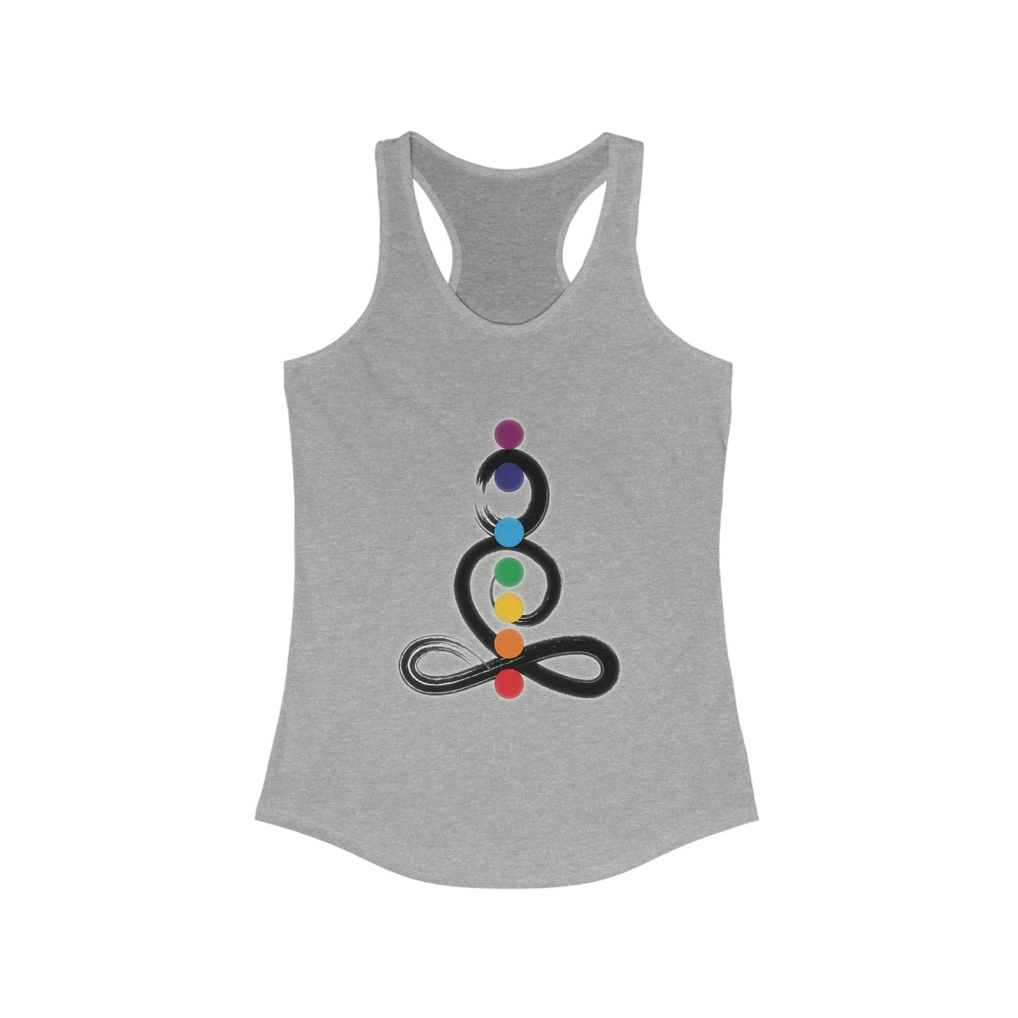 Seven Chakras Meditation & Yoga Women's Racerback Tank