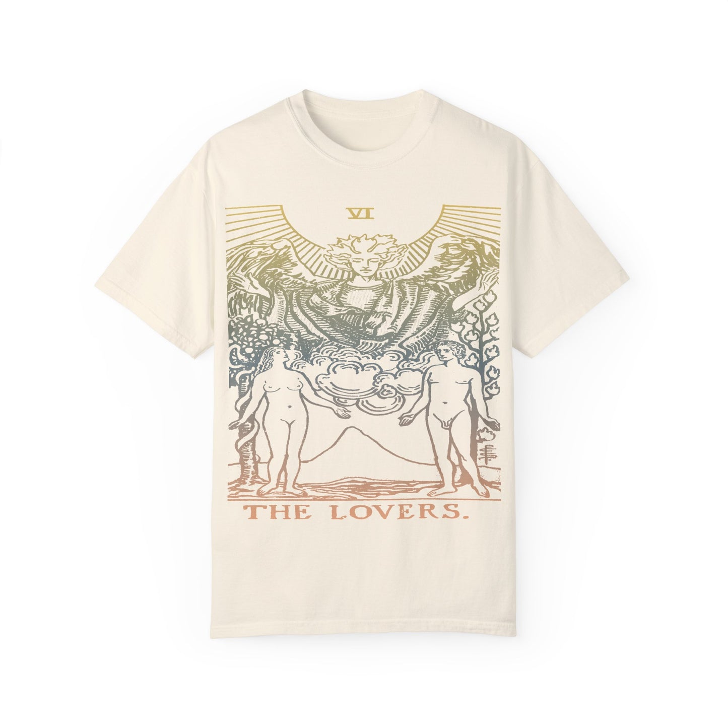 The Lovers Tarot Card T-Shirt