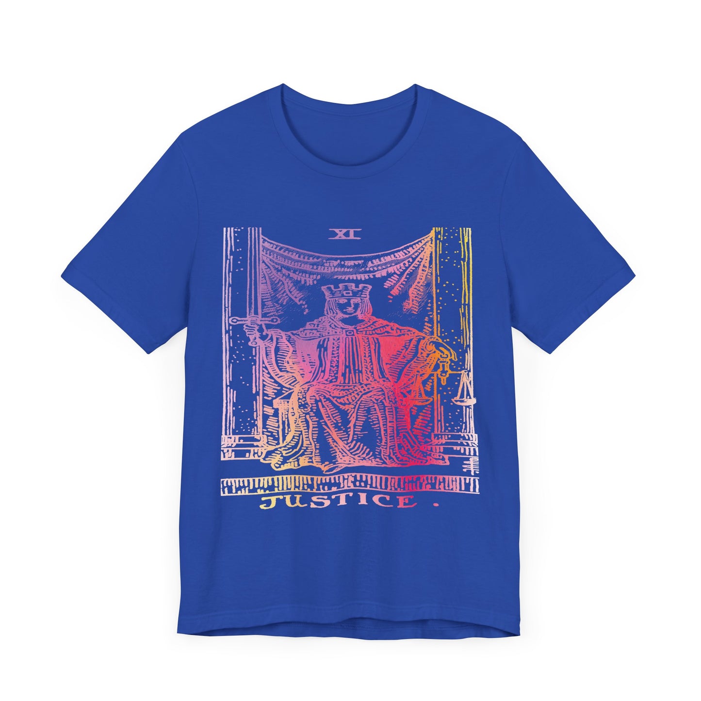 Justice Tarot Card T-Shirt