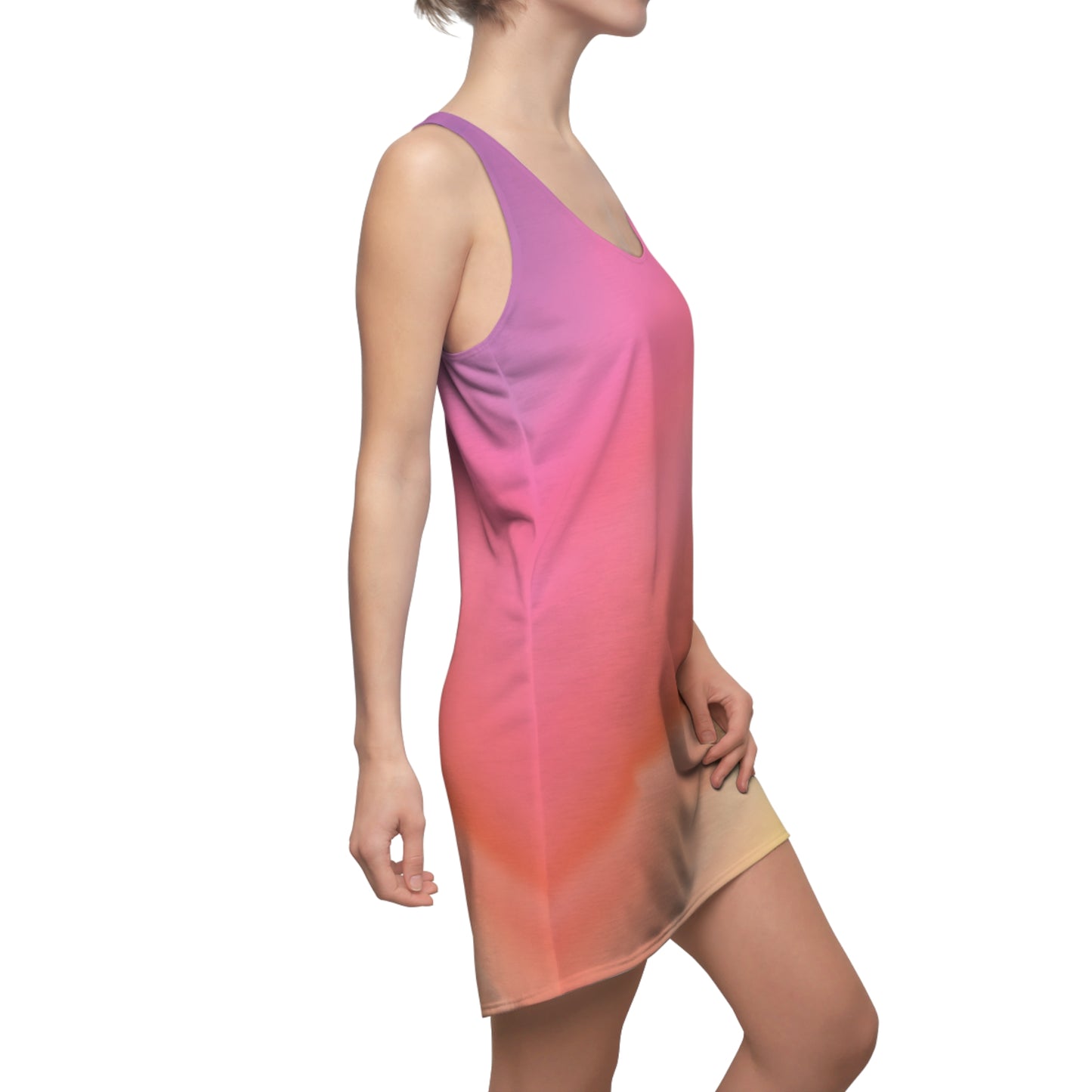 Sunset Ombre Racerback Dress