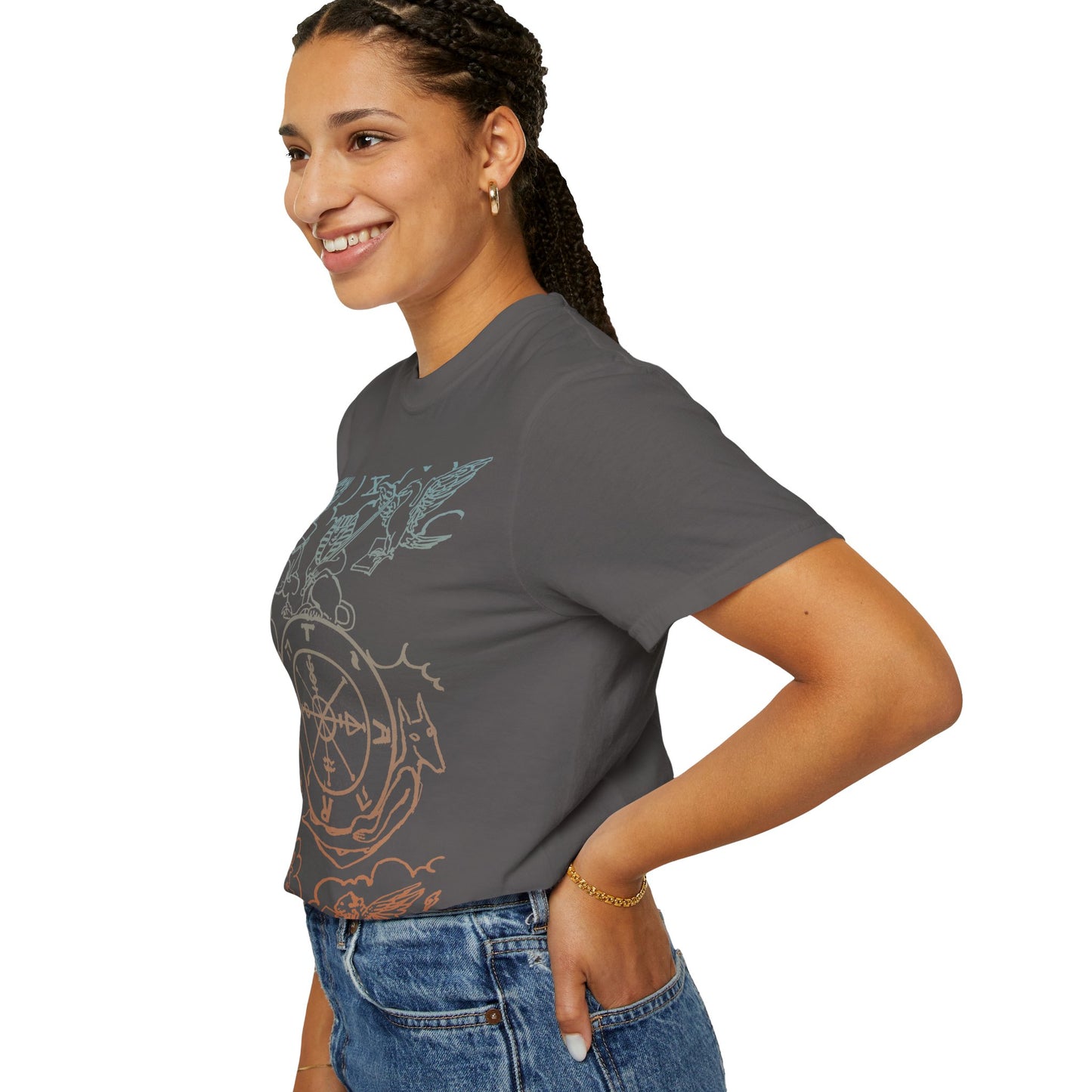 Wheel of Fortune Tarot Card T-Shirt