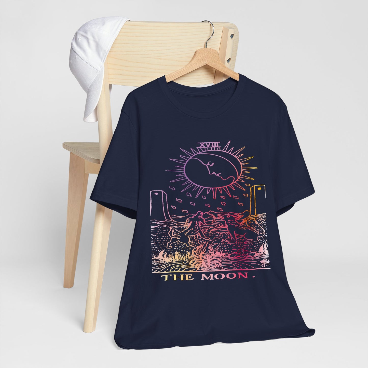 The Moon Tarot Card T-Shirt