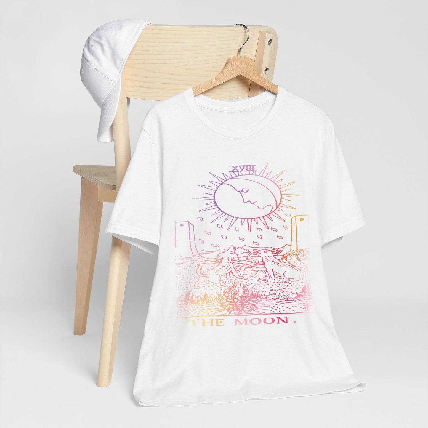 The Moon Tarot Card T-Shirt