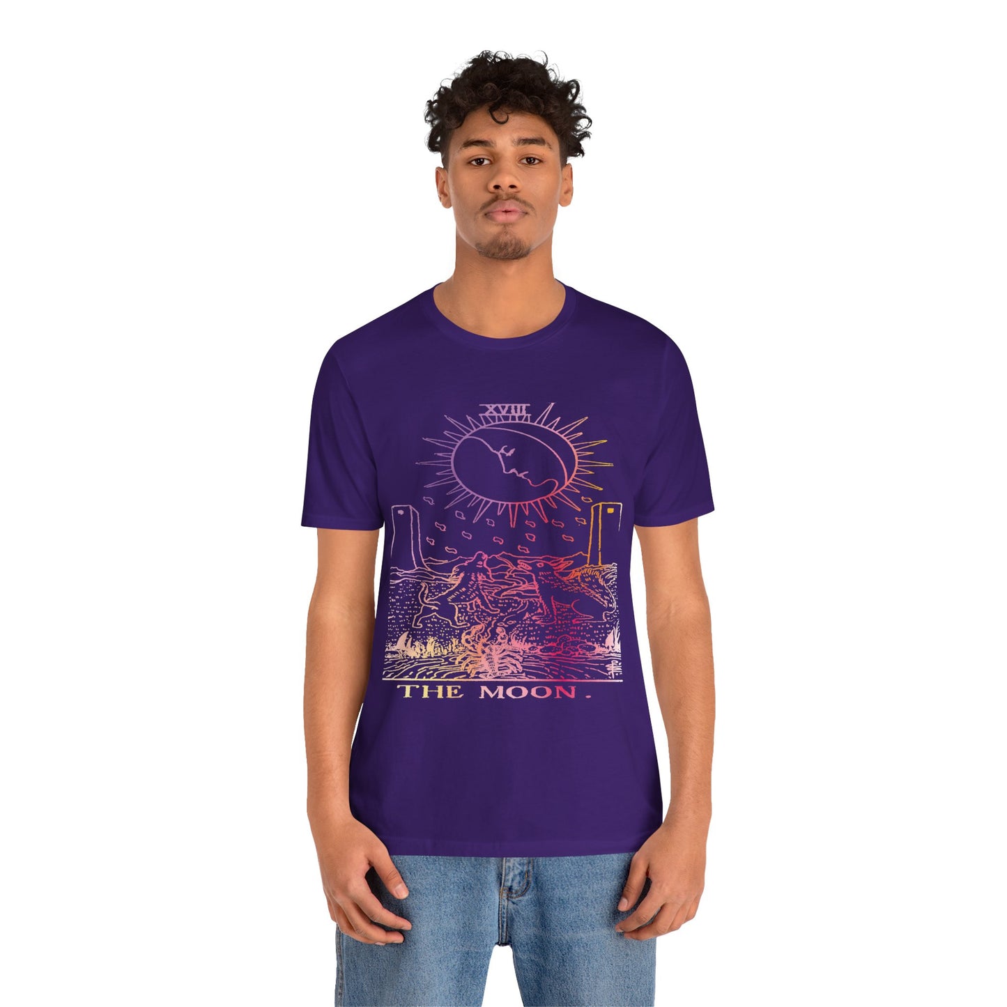 The Moon Tarot Card T-Shirt