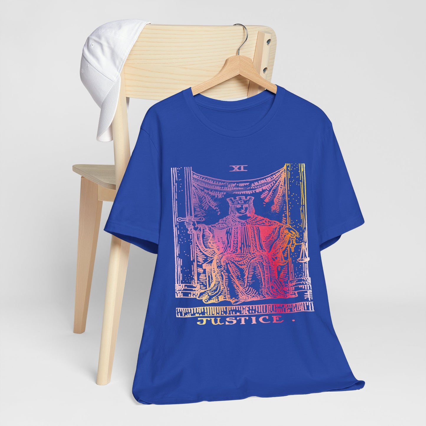 Justice Tarot Card T-Shirt