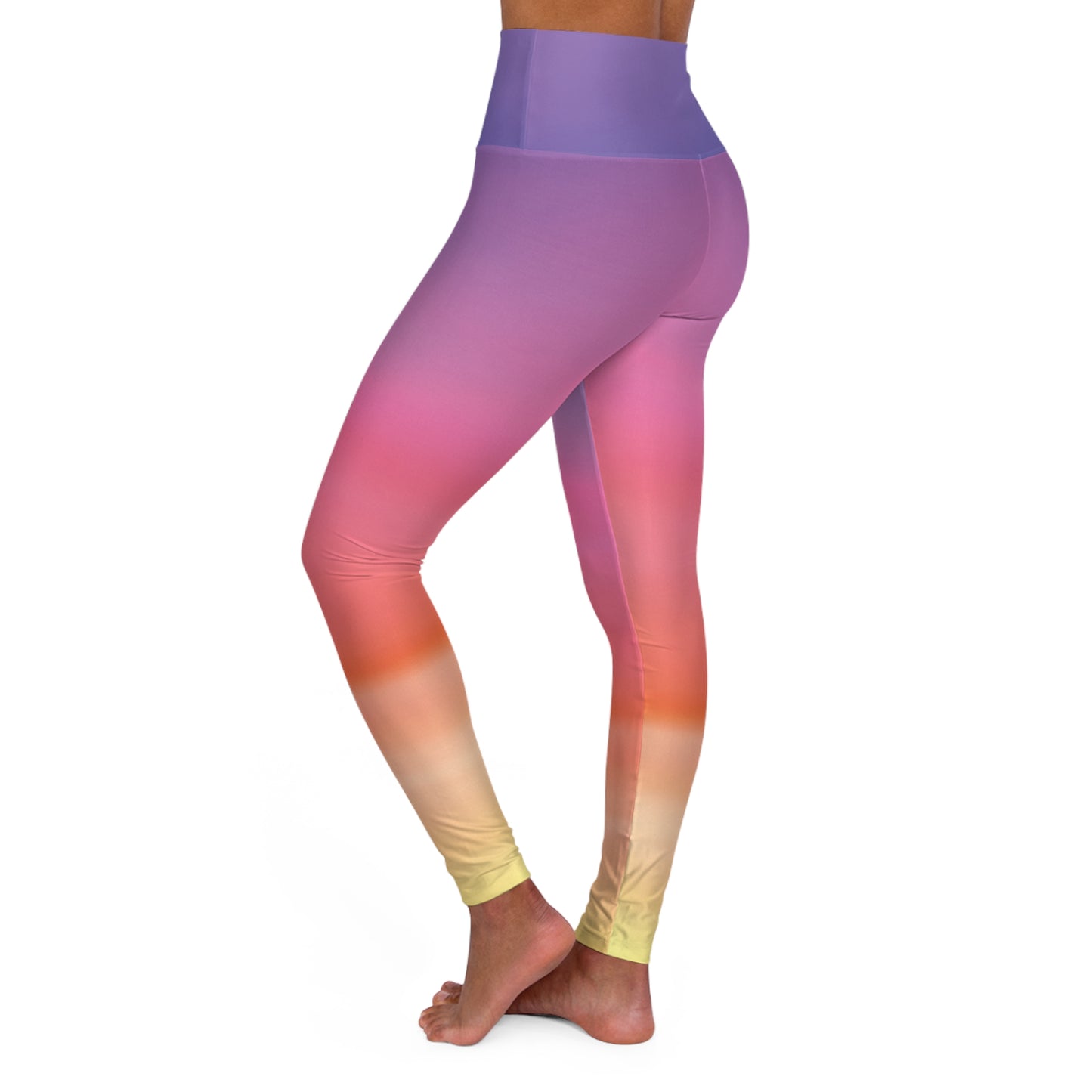 Sunset High Waisted Yoga Leggings