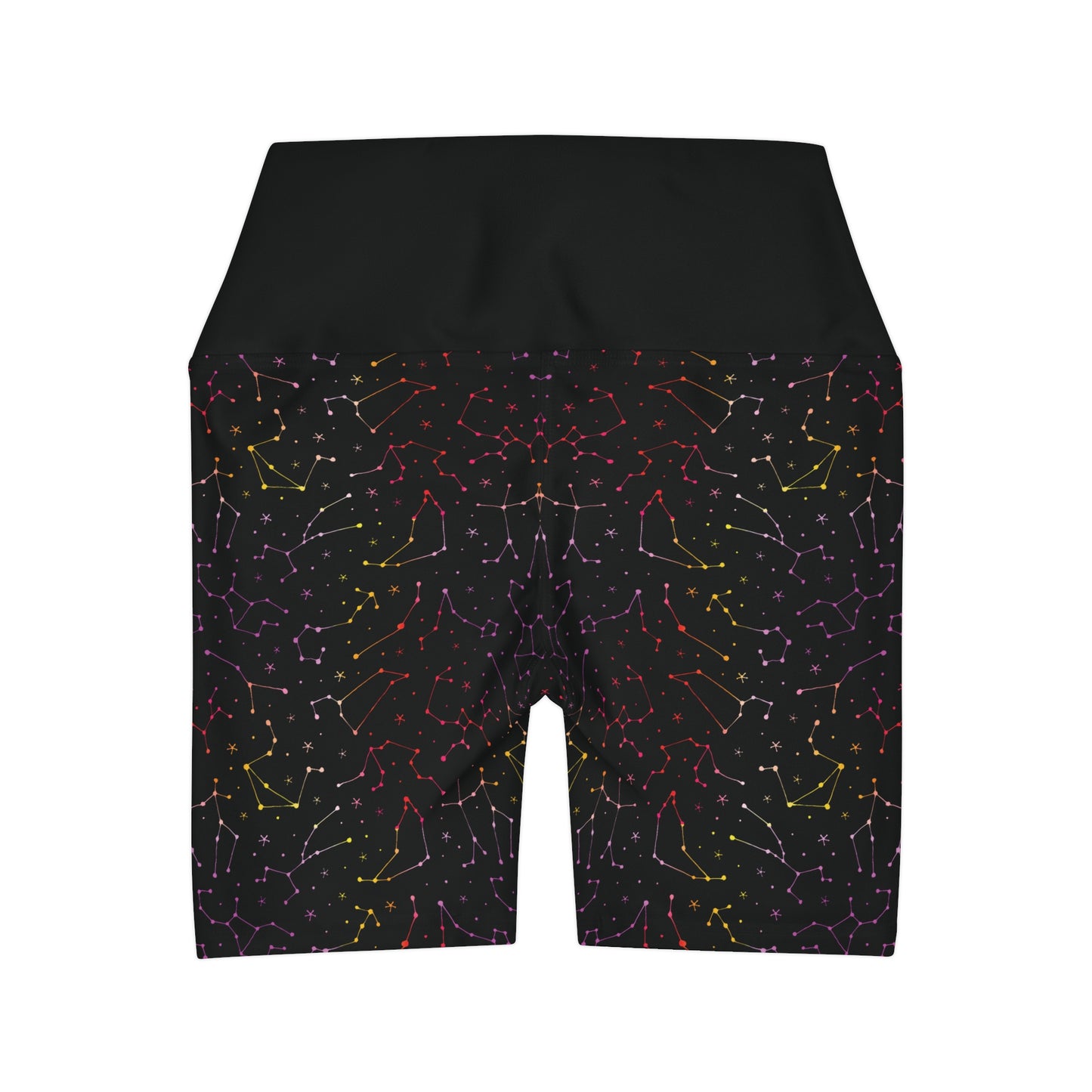 Zodiac High Waisted Yoga Shorts