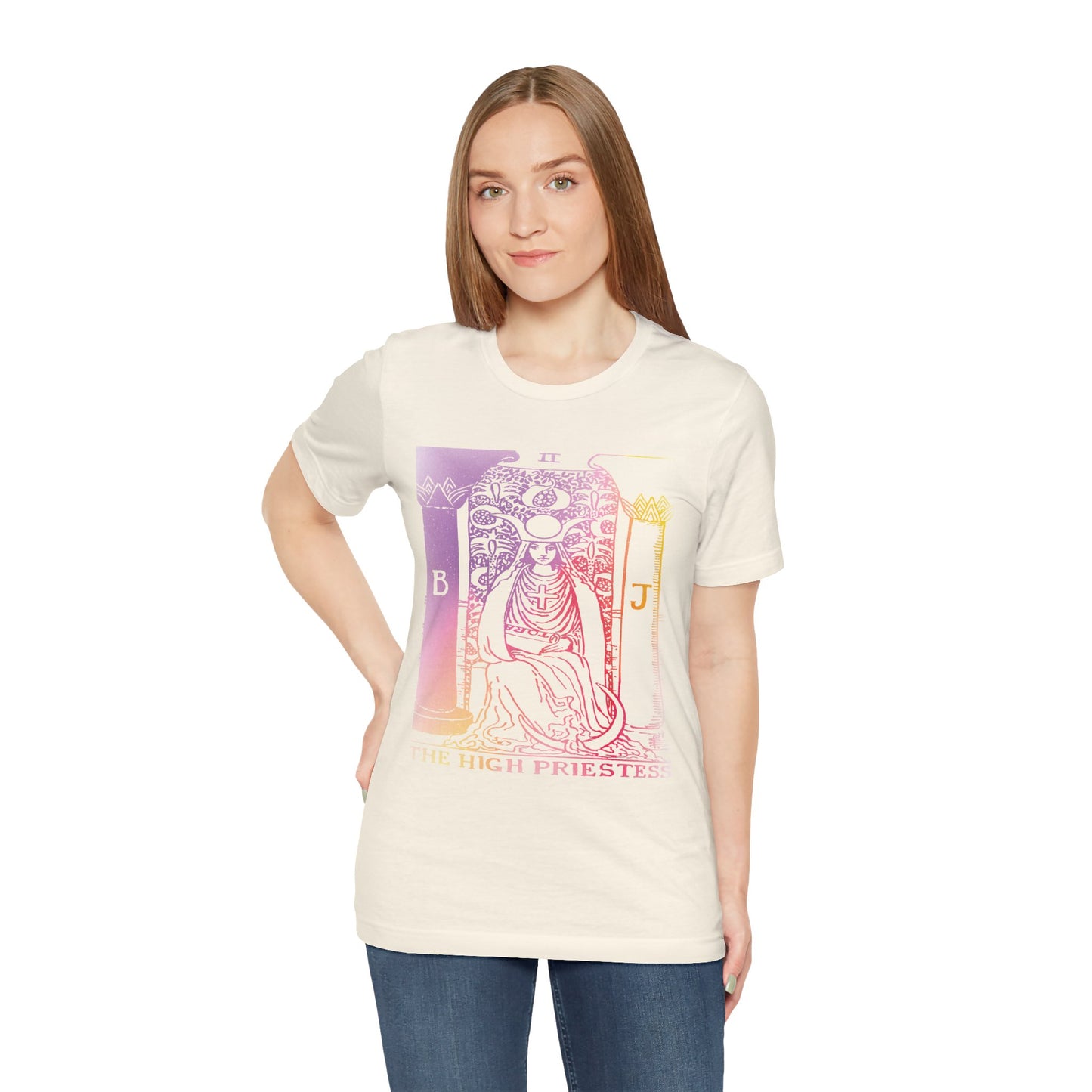 The High Priestess Tarot Card T-Shirt